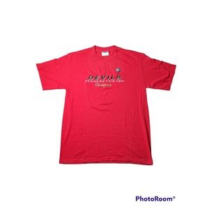 Vintage New Jersey Devils 2000 Stanley Cup Champions Mens T Shirt Size Large CSA